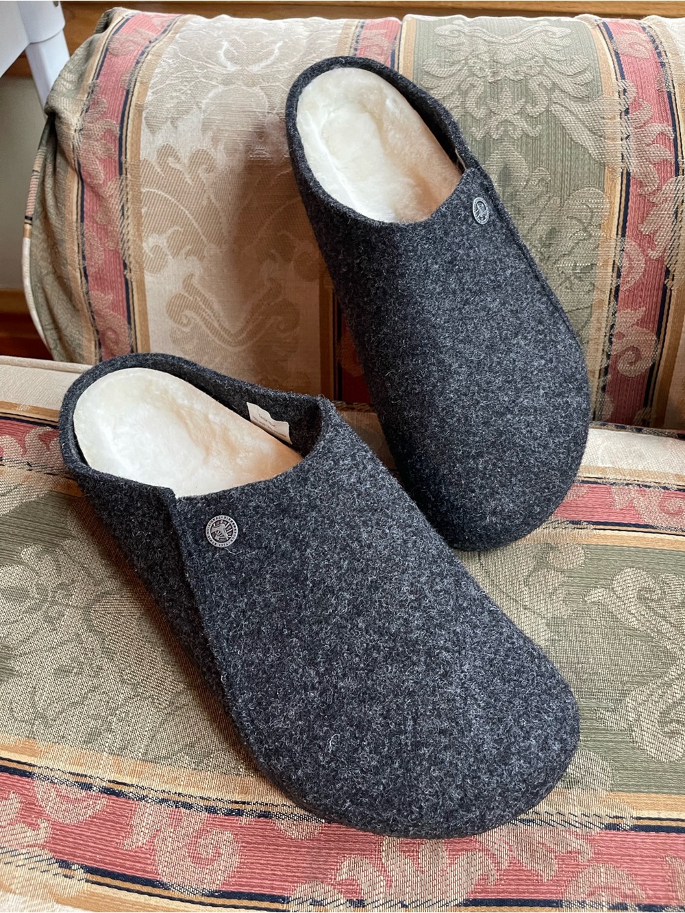 Birkenstock Zermatt Shearling - Line Wool Felt Clog. Size 11 Men N19-20